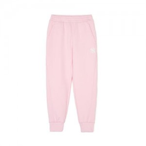 MLB Athleisure Girl`s Pants Bottoms Pink | Australia_MLB28759