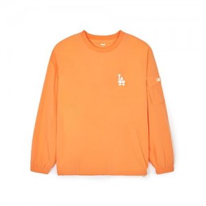 MLB Basic Gorpcore Woven Sweatshirts Orange | Australia_MLB32624