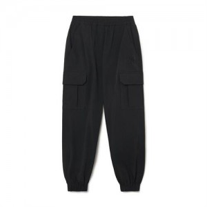 MLB Basic Jogger Pants Bottoms Black | Australia_MLB56769