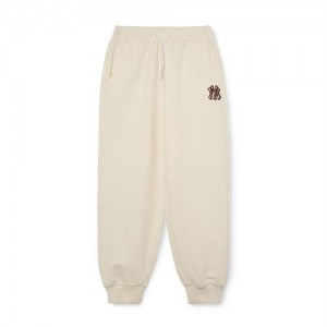 MLB Basic Logo Pants Bottoms White | Australia_MLB48234