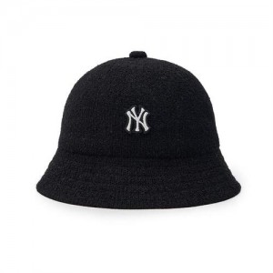 MLB Basic Press Dome Cap Black | Australia_MLB82910