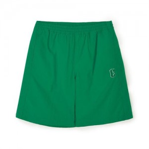 MLB Basic Small Logo Sm Bottoms Green | Australia_MLB57463