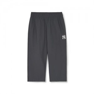 MLB Basic Tricot Pants Bottoms Grey | Australia_MLB93417