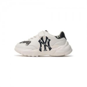 MLB Big Ball Chunky Dia Monogram Shoes White | Australia_MLB45401