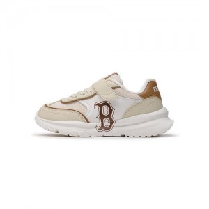 MLB Chunky Runner Varsity Shoes Beige | Australia_MLB43624