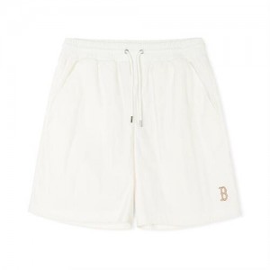 MLB Classic Monogram 7.5in Jqd Woven Shorts Bottoms White | Australia_MLB81132