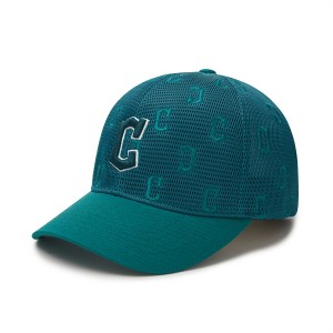 MLB Classic Monogram Mesh Cap Green | Australia_MLB86788