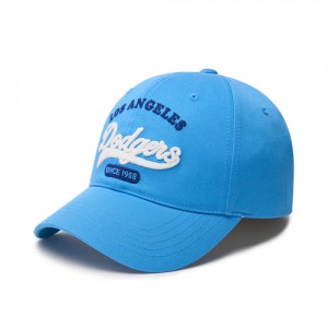 MLB Cursive Logo Unstructured Baseball Caps Blue | Australia_MLB94388