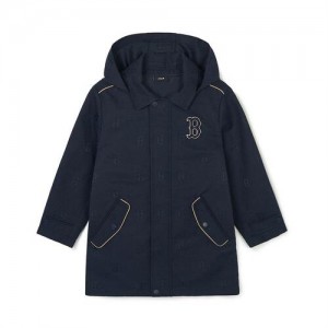 MLB Dia Monogram Jacquard Safari Jumper Outerwear Black | Australia_MLB22231