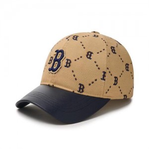 MLB Dia Monogram Jqd Cap Beige | Australia_MLB19126