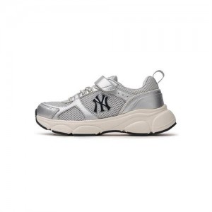 MLB Fast Ball Junior Shoes Silver | Australia_MLB49518