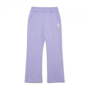 MLB Girl`s Basic Pants Bottoms Purple | Australia_MLB86389