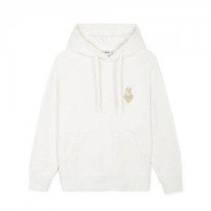 MLB Heart Overfit Hoodie White | Australia_MLB81778