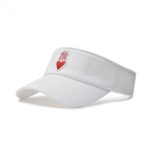 MLB Heart Sunvisor Cap White | Australia_MLB86525