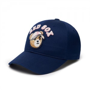 MLB Mega Bear Structured Baseball Caps Navy | Australia_MLB10899