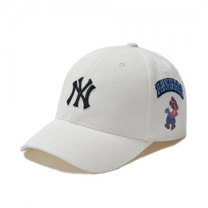 MLB Megabear Cap White | Australia_MLB12032