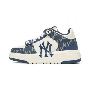 MLB Mid Denim New York Yankees Chunky Liner Black / Blue | Australia_MLB83751