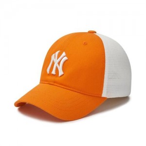 MLB New Cover Mesh Cap Orange | Australia_MLB24171