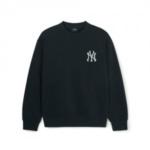 MLB Newyear Dragon Overfit Sweatshirts Black | Australia_MLB44515