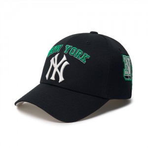 MLB Pop Varsity Structured Baseball Caps Black | Australia_MLB82330