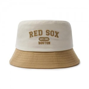 MLB Varisty Logo Bucket Cap White | Australia_MLB85256