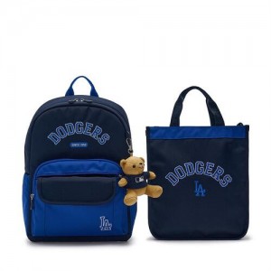 MLB Varsity 2 Way School Bag Accessories Blue | Australia_MLB98828