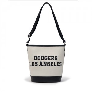 MLB Varsity Jacquard Canvas Crossbody Bags White | Australia_MLB17870