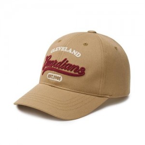 MLB Varsity Lettering Cap Beige | Australia_MLB96801