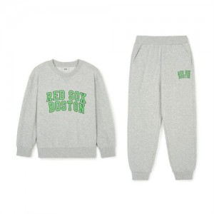 MLB Varsity Mtm Set Up Tops Grey | Australia_MLB34110