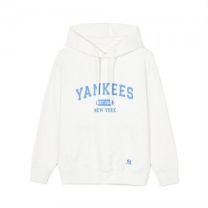 MLB Varsity Over Fit Hoodie White | Australia_MLB19065