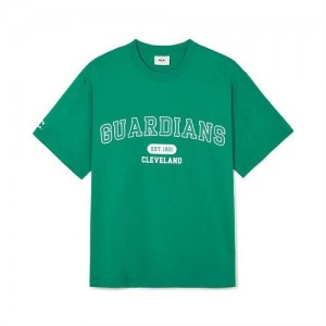 MLB Varsity Over Fit T Shirts Green | Australia_MLB22115