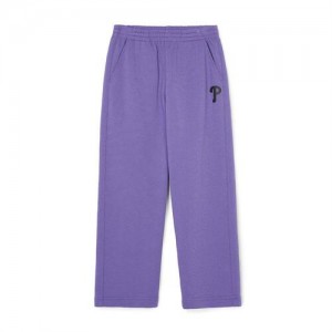 MLB Varsity Pants Bottoms Purple | Australia_MLB60816