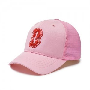 MLB Varsity Trucker Cap Pink | Australia_MLB51845