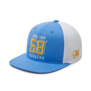 MLB Varsity Trucker Snapback Cap Blue | Australia_MLB53349