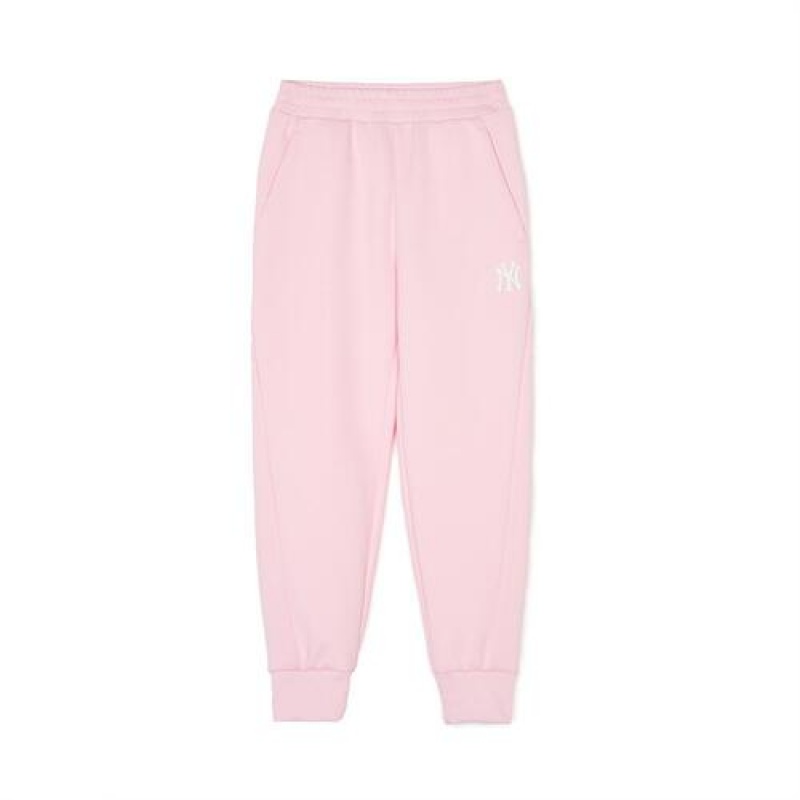 MLB Athleisure Girl`s Pants Bottoms Pink | Australia_MLB28759