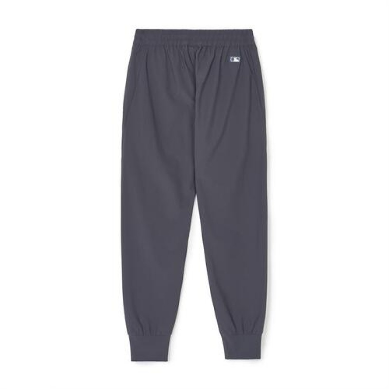 MLB Athleisure Slim Baggy Pants Bottoms Grey | Australia_MLB75995