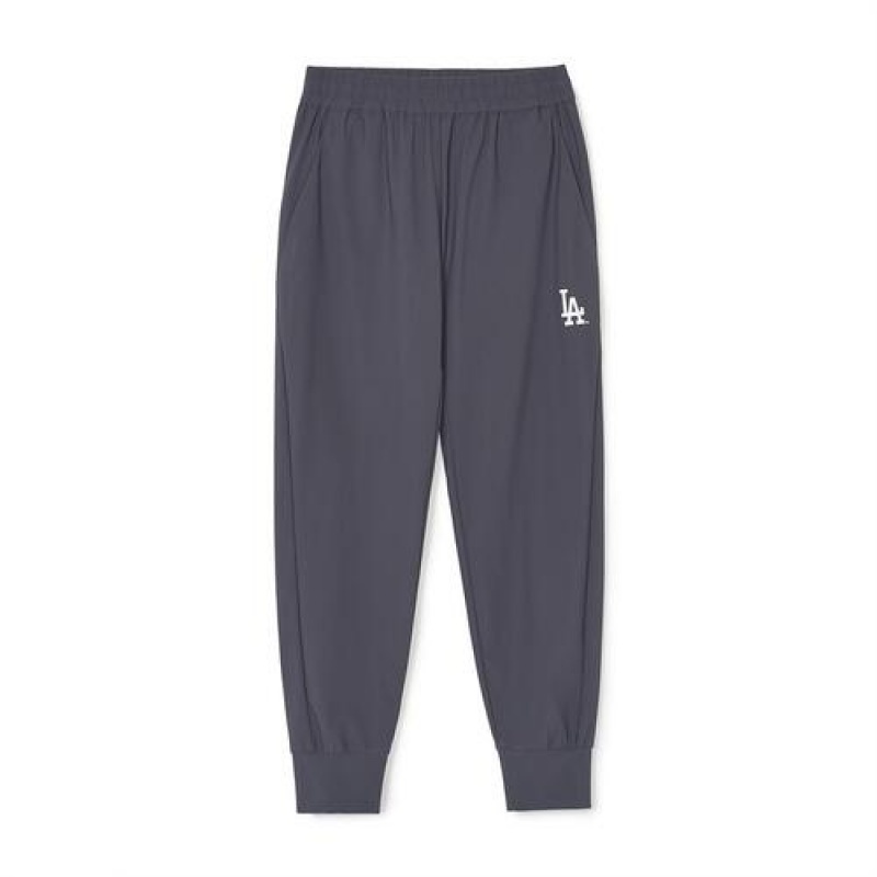 MLB Athleisure Slim Baggy Pants Bottoms Grey | Australia_MLB75995