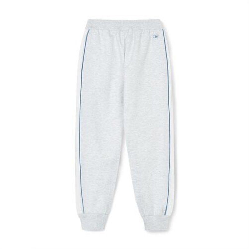 MLB Athleisure Training Pants Bottoms White | Australia_MLB27768