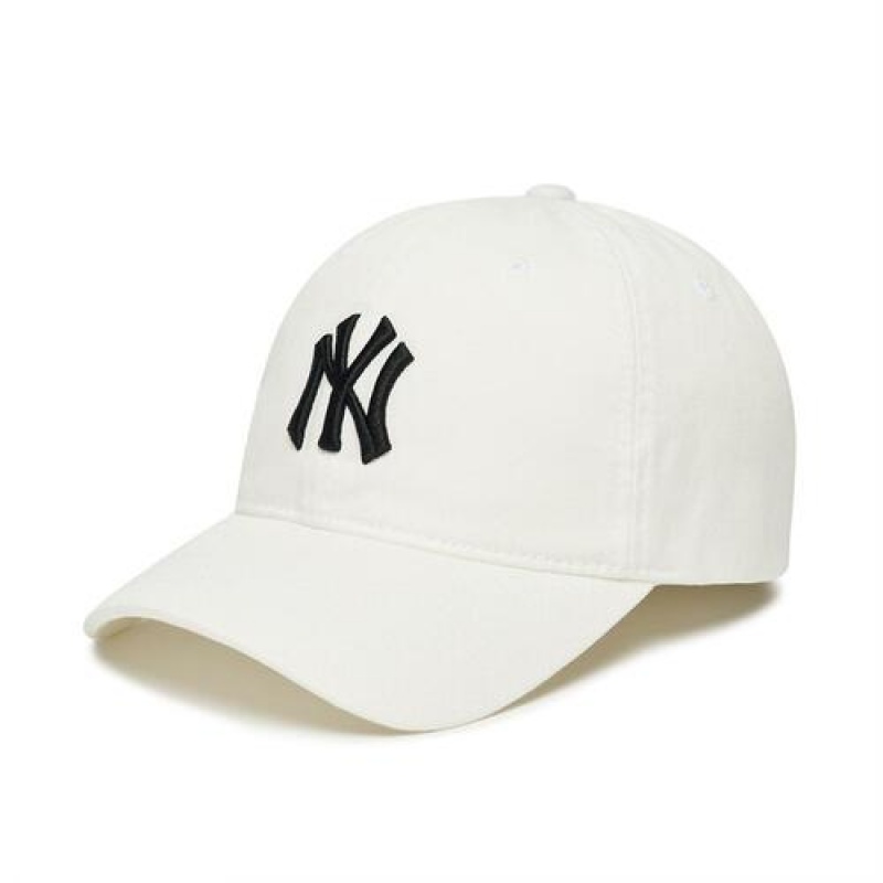 MLB Baisc Cap White | Australia_MLB59264