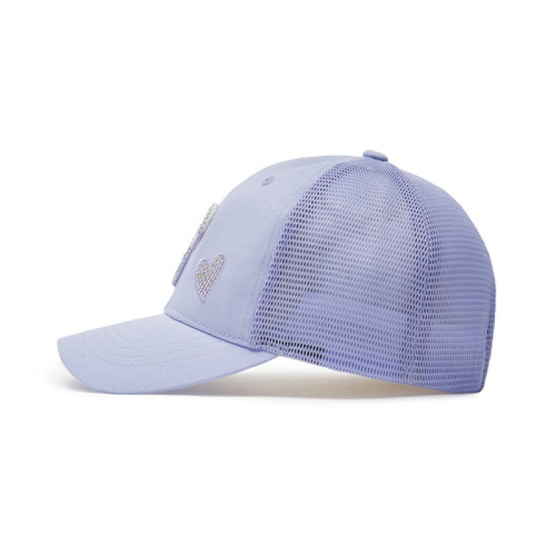 MLB Baisc Girl`s Stone Cap Blue | Australia_MLB60138