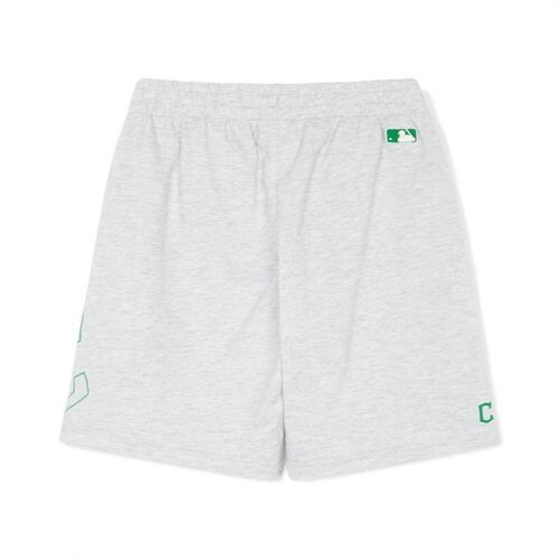 MLB Basic Big Logo Shorts Bottoms White | Australia_MLB74131