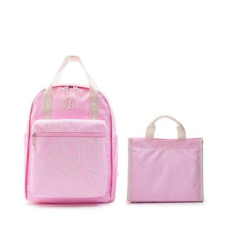 MLB Basic Big Lux Picnic Bag Accessories Pink | Australia_MLB63757