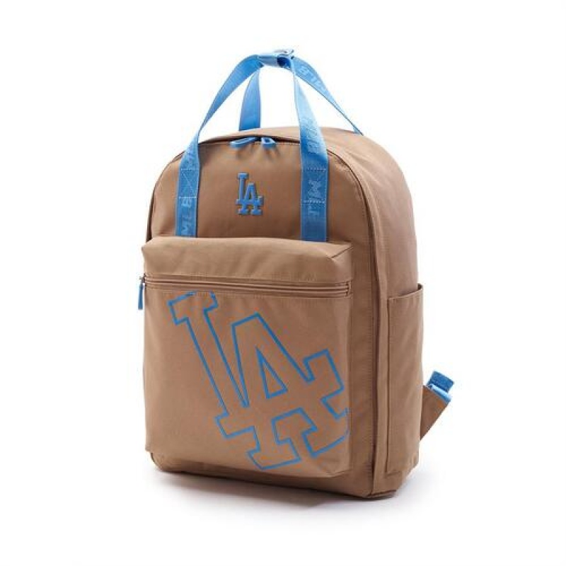 MLB Basic Big Lux Picnic Bag Accessories Brown | Australia_MLB44273