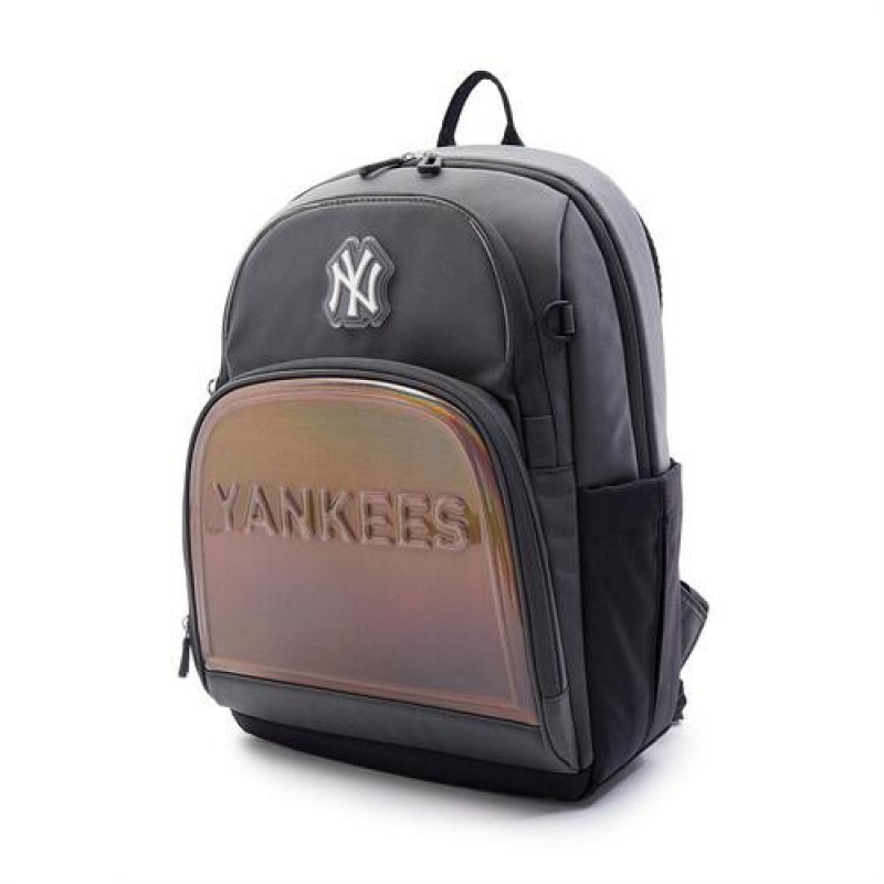 MLB Basic Boy School Bag Accessories Black | Australia_MLB82093