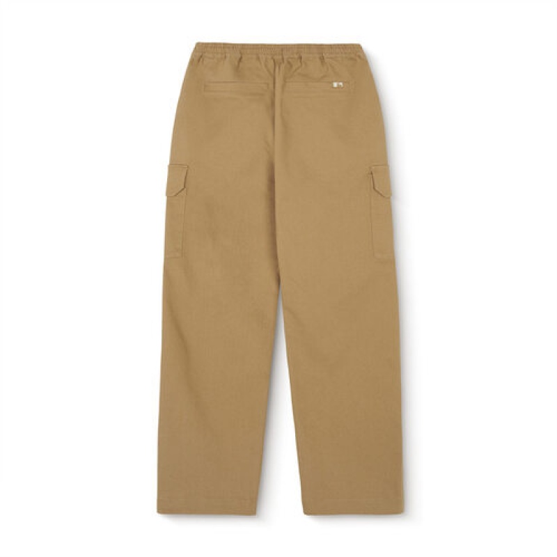 MLB Basic Cargo Pants Bottoms Beige | Australia_MLB23685