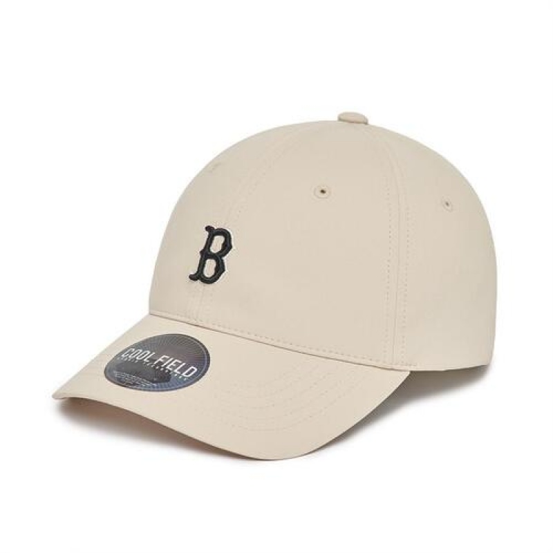 MLB Basic Cool Field Fit&flex Unstructured Baseball Caps Beige | Australia_MLB34036