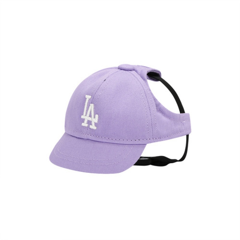 MLB Basic Logo Cap Pet Purple | Australia_MLB84079