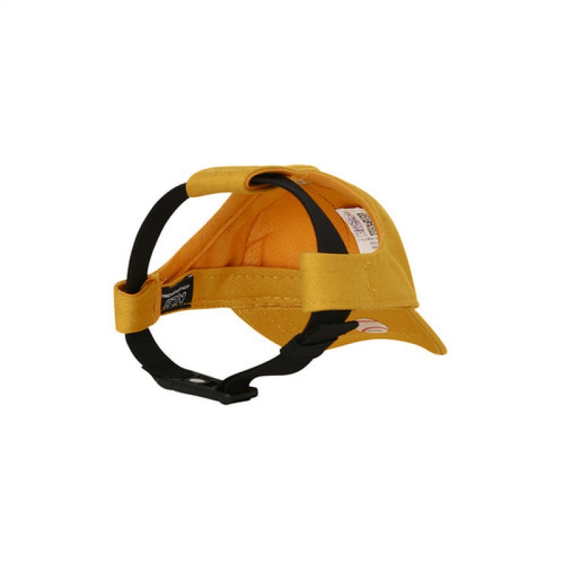 MLB Basic Logo Cap Pet Yellow | Australia_MLB52752