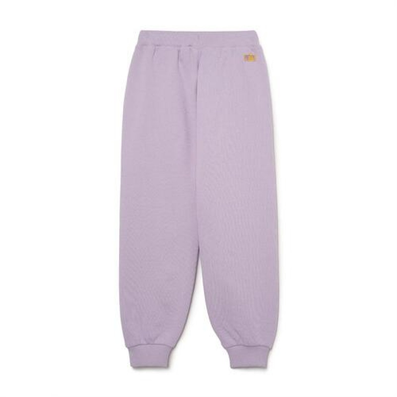 MLB Basic Logo Pants Bottoms Purple | Australia_MLB98008