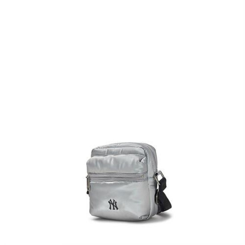 MLB Basic Luxleisure Crossbody Bags Silver | Australia_MLB27063